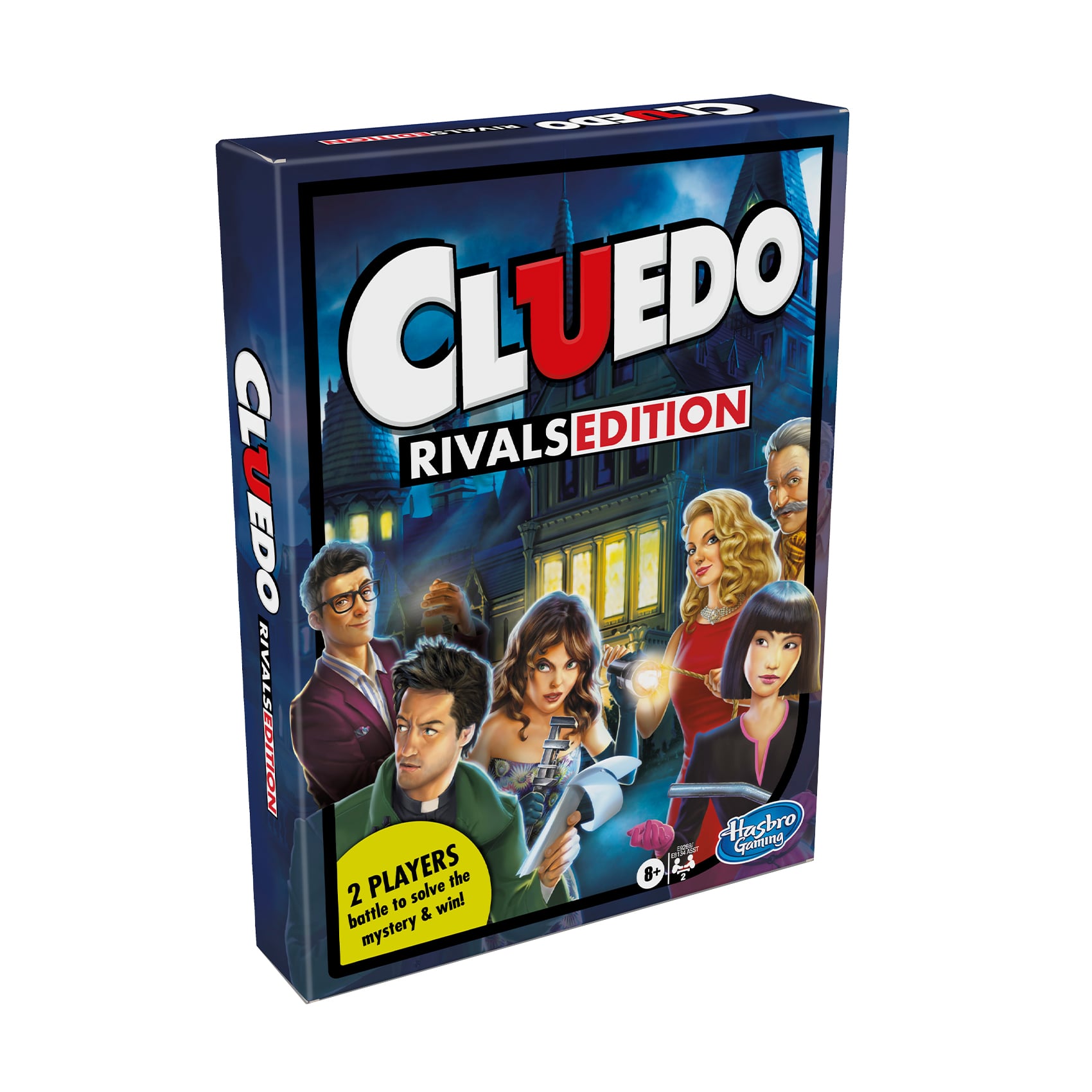 Настільна гра Hasbro Clue Rivals Edition від 8 років, 26.7*4.1*20 см, 36 деталей (E8134/E9269)